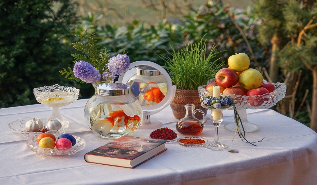 Table de Norouz, Nouvel An persan