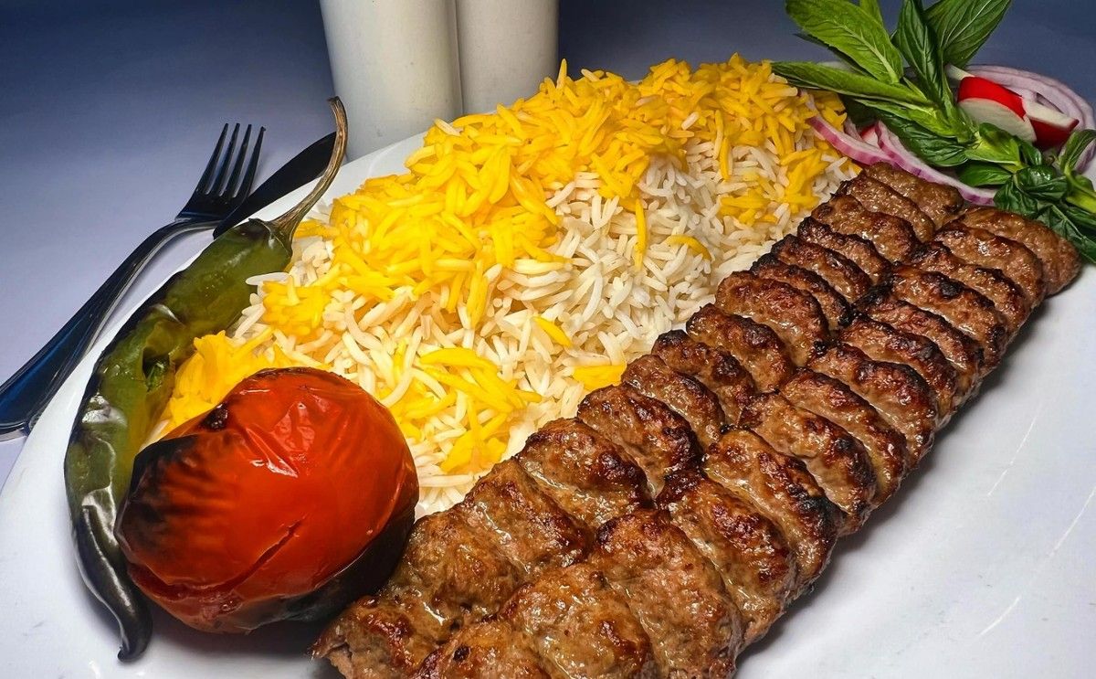 Riz et plats traditionnels iraniens
