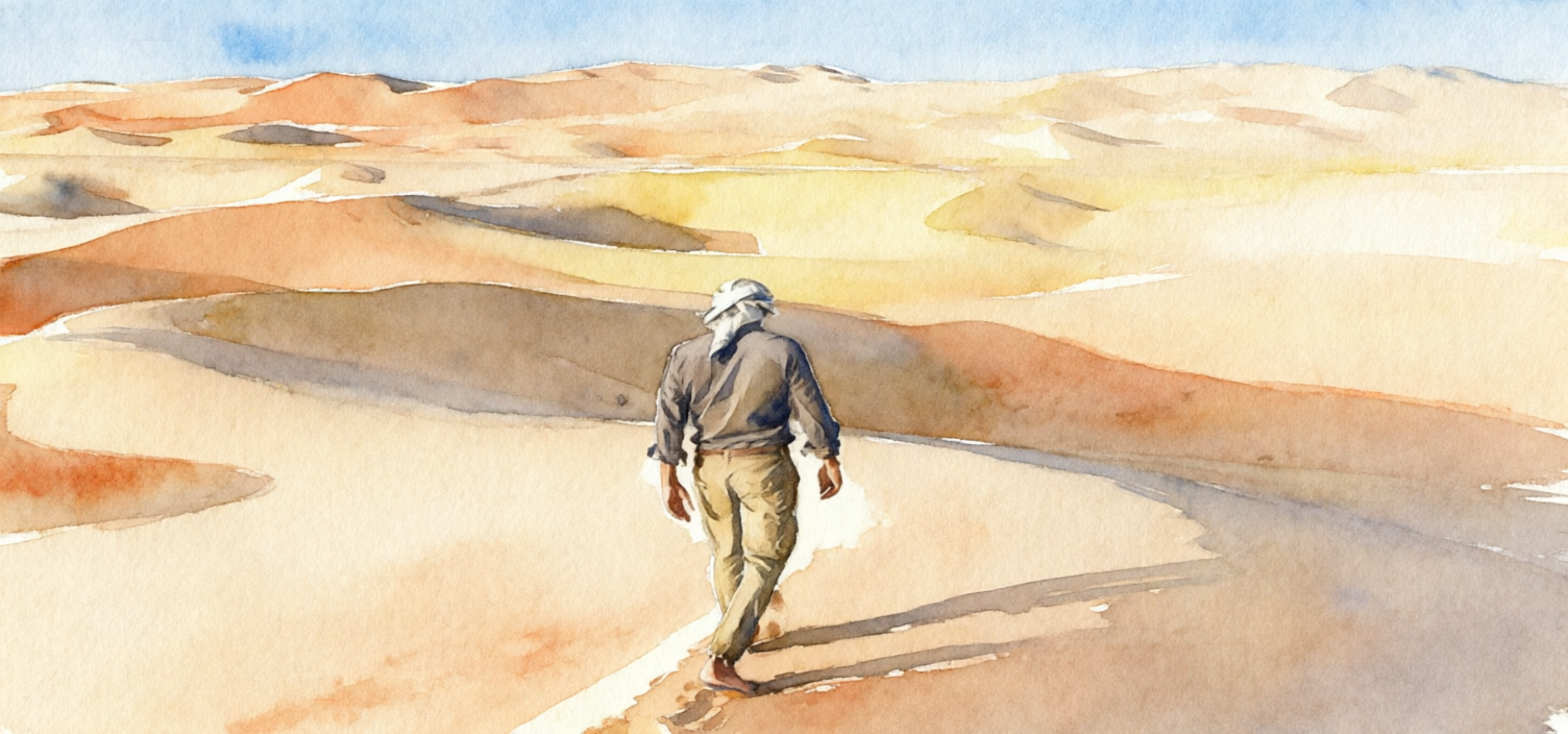 Randonnée Désert en Iran